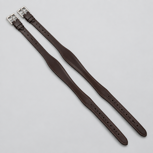 Stuoia Stirrup Leathers, Pair, Leather