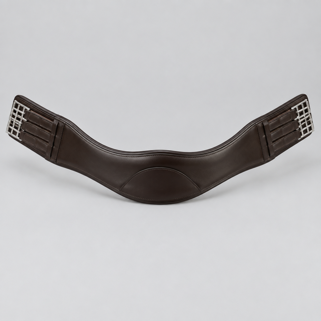 Imbotto Short Dressage Girth, Leather