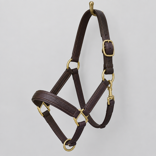 Morsetti Leather Headcollar, Buffalo