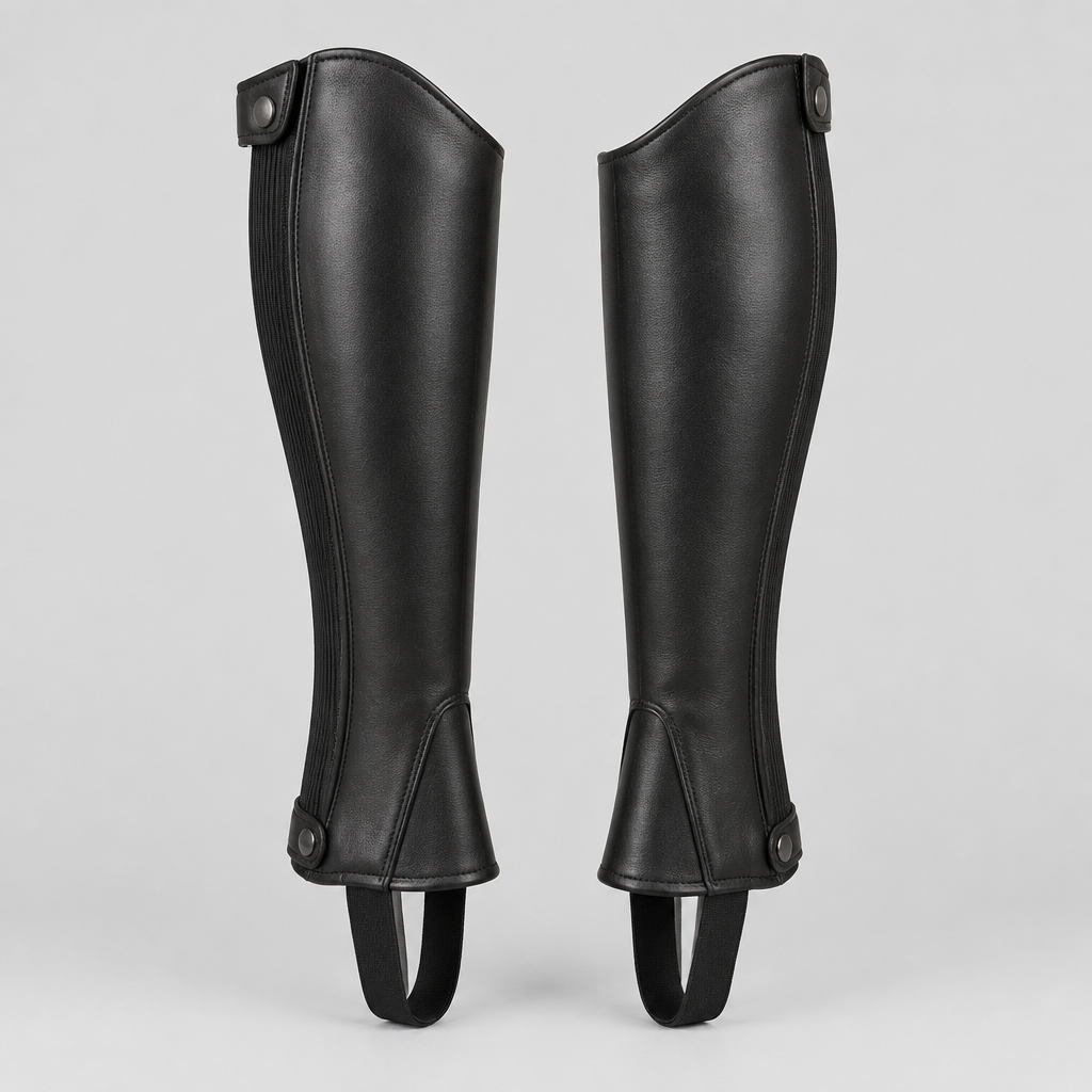 Monturo Leather Half Chaps, Leather