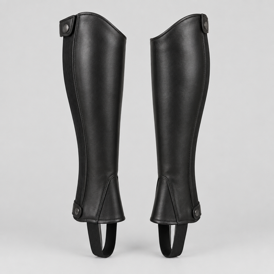 Monturo Leather Half Chaps, Leather