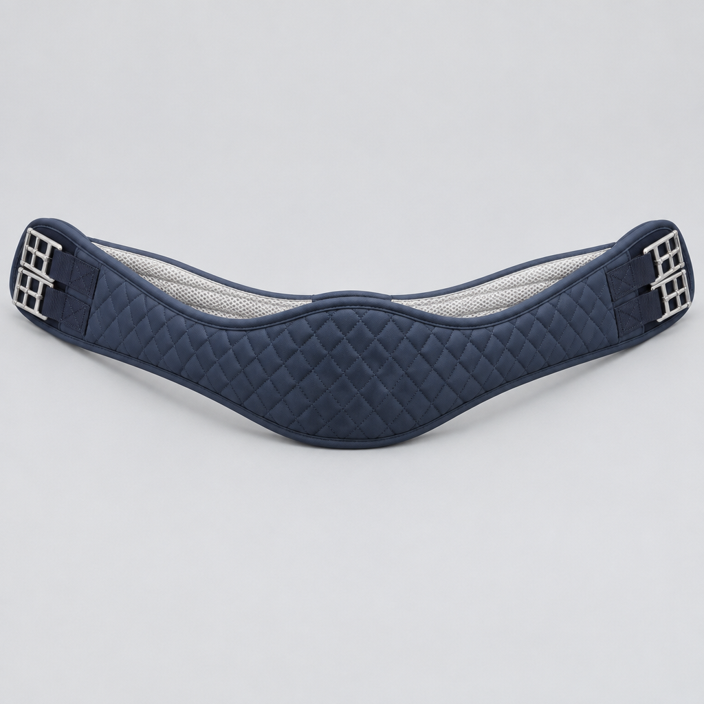 Fascia Anatomic Girth, Quilted Cotton