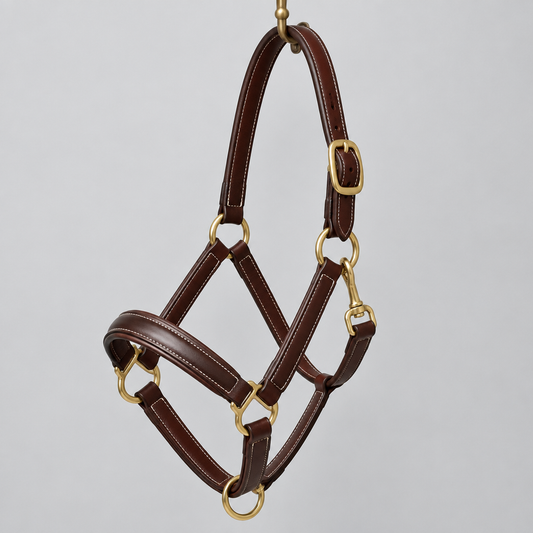 Frontale Leather Headcollar, Bridle Leather