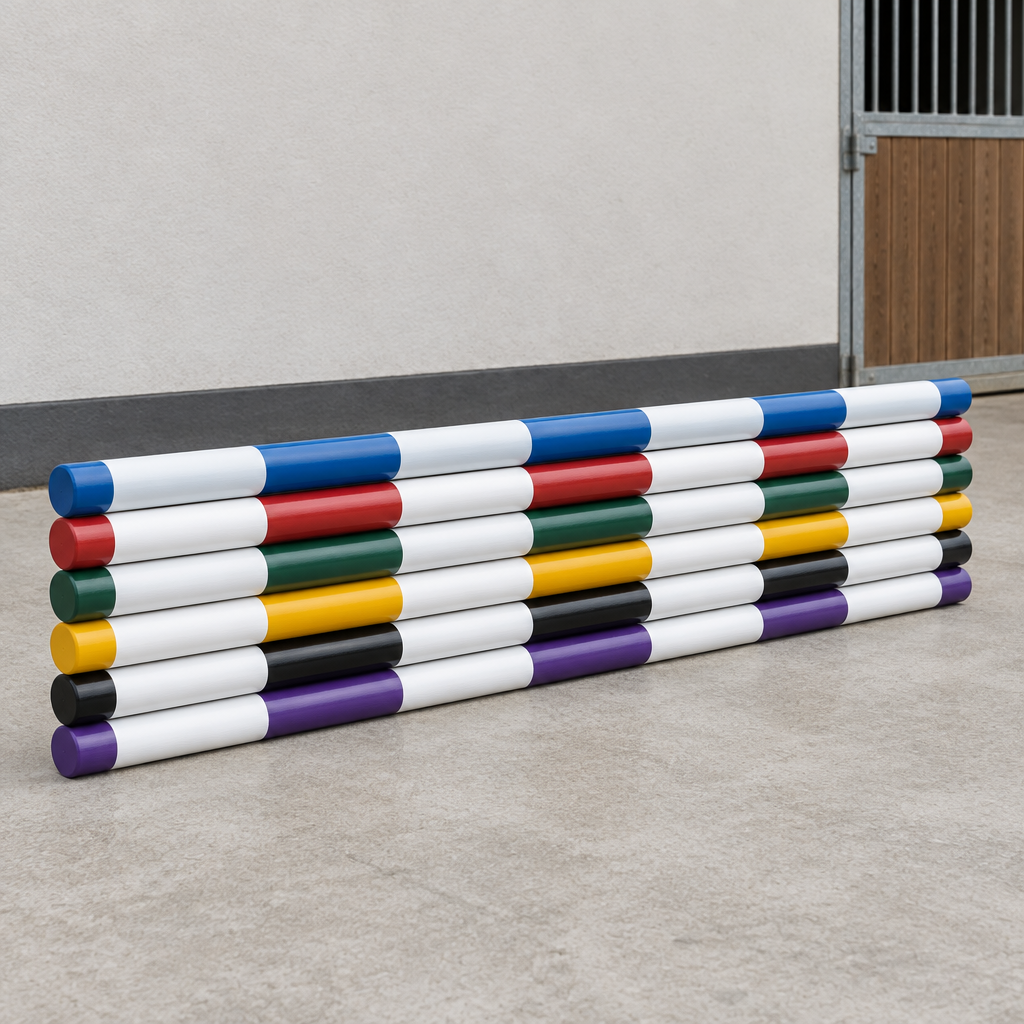 Pista Training Poles, Set of 6, Polymer