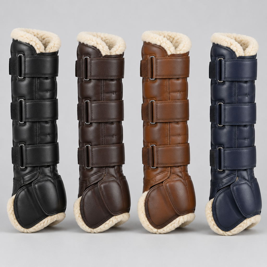 Scudetto Travel Boots, Set of 4, Sheepskin