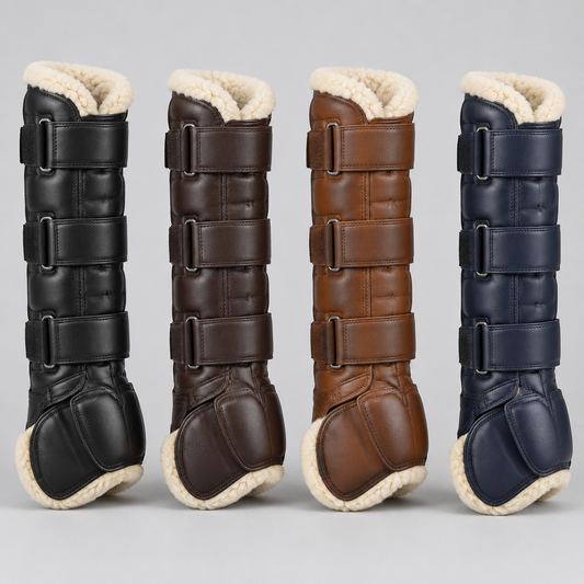 Scudetto Travel Boots, Set of 4, Sheepskin