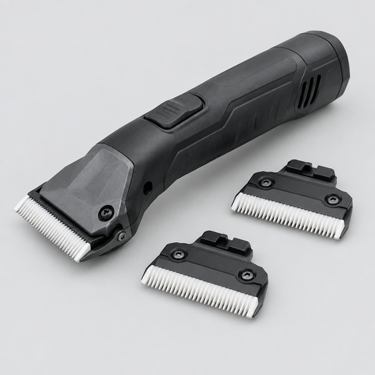 Pelucco Clipper Set with Two Blades, Polymer