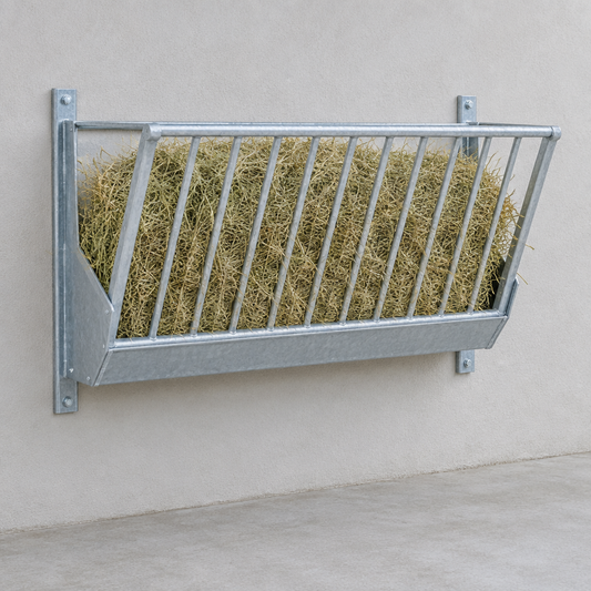 Cortile Wall Hay Rack, Galvanised