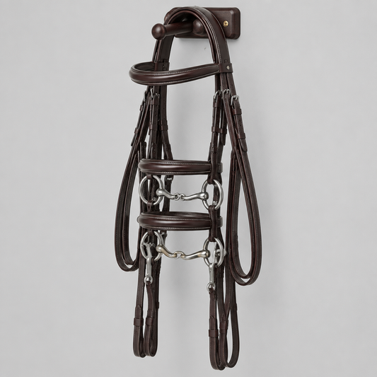 Cintura Double Bridle, Bridle Leather