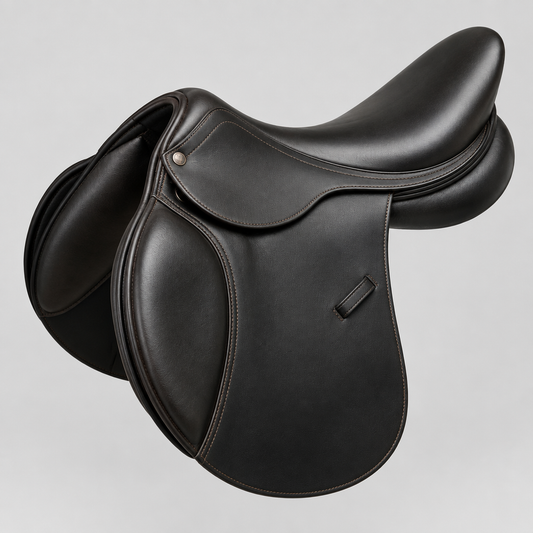 Vaquerro Custom-Fitted Competition Saddle, Bridle Leather