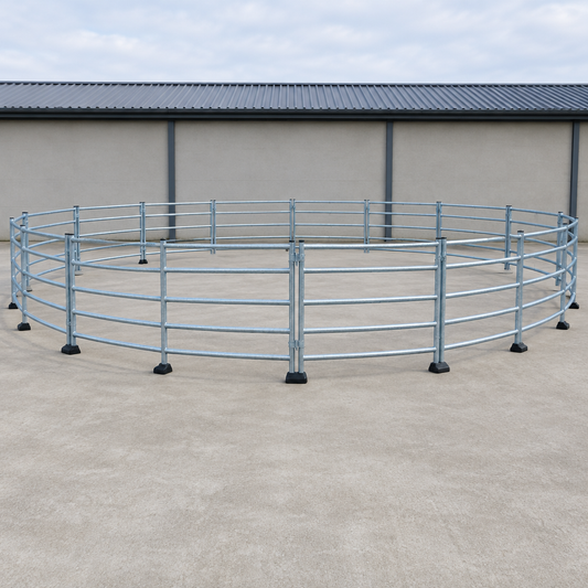 Dressaggio Lunging Ring, 15 m Diameter, Galvanised