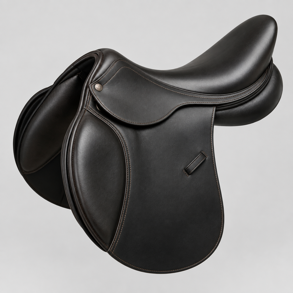 Montebrio Custom-Fitted Competition Saddle, Bridle Leather