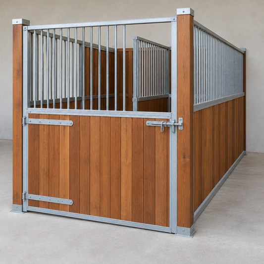 Abbeverato Complete Internal Stable Box, Hardwood