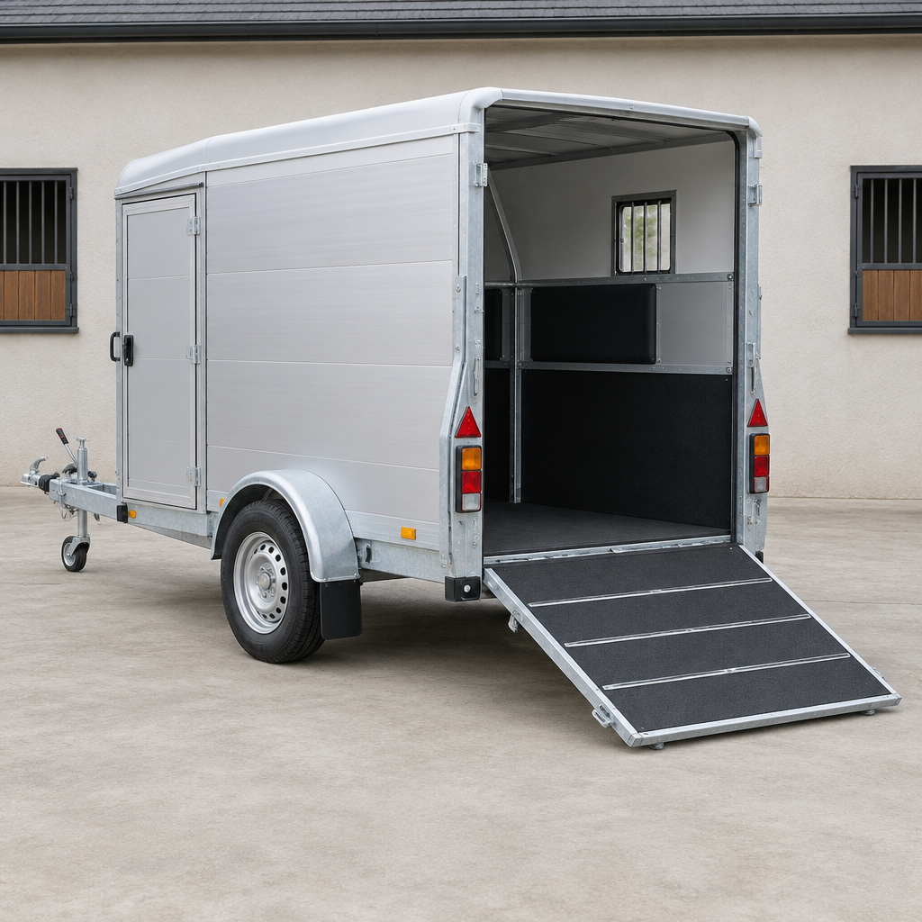 Trasporto Single-Horse Trailer, Aluminium