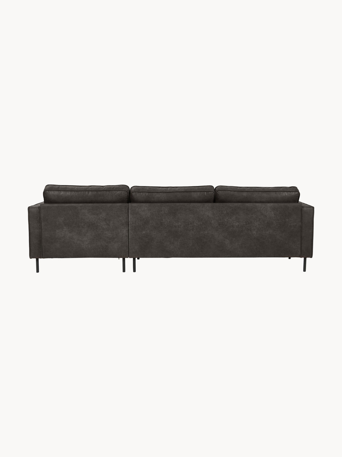 Huntlow Leather Corner Sofa (3-Seater)