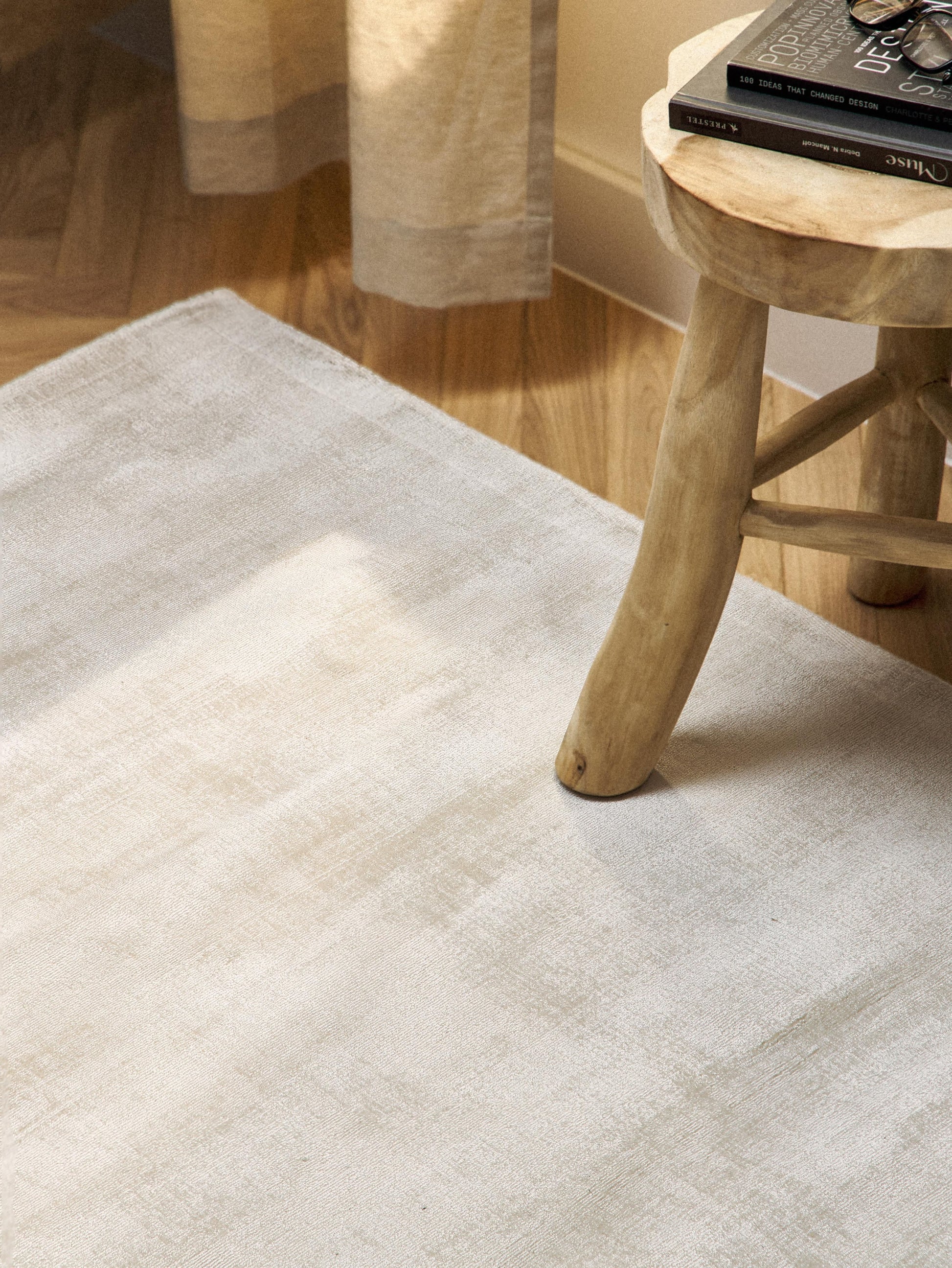Jarielle Rug in Viscose, Hand-Woven