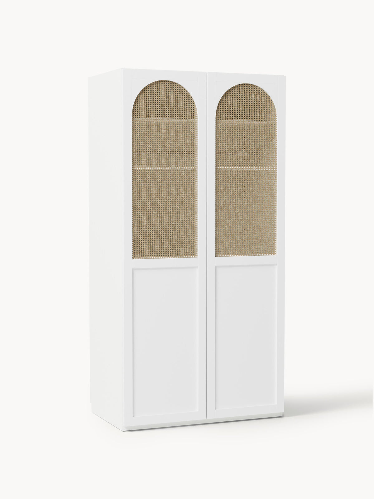 Jeanvelle Modular Hinged-Door Wardrobe, 100 cm Wide, in Various Sizes