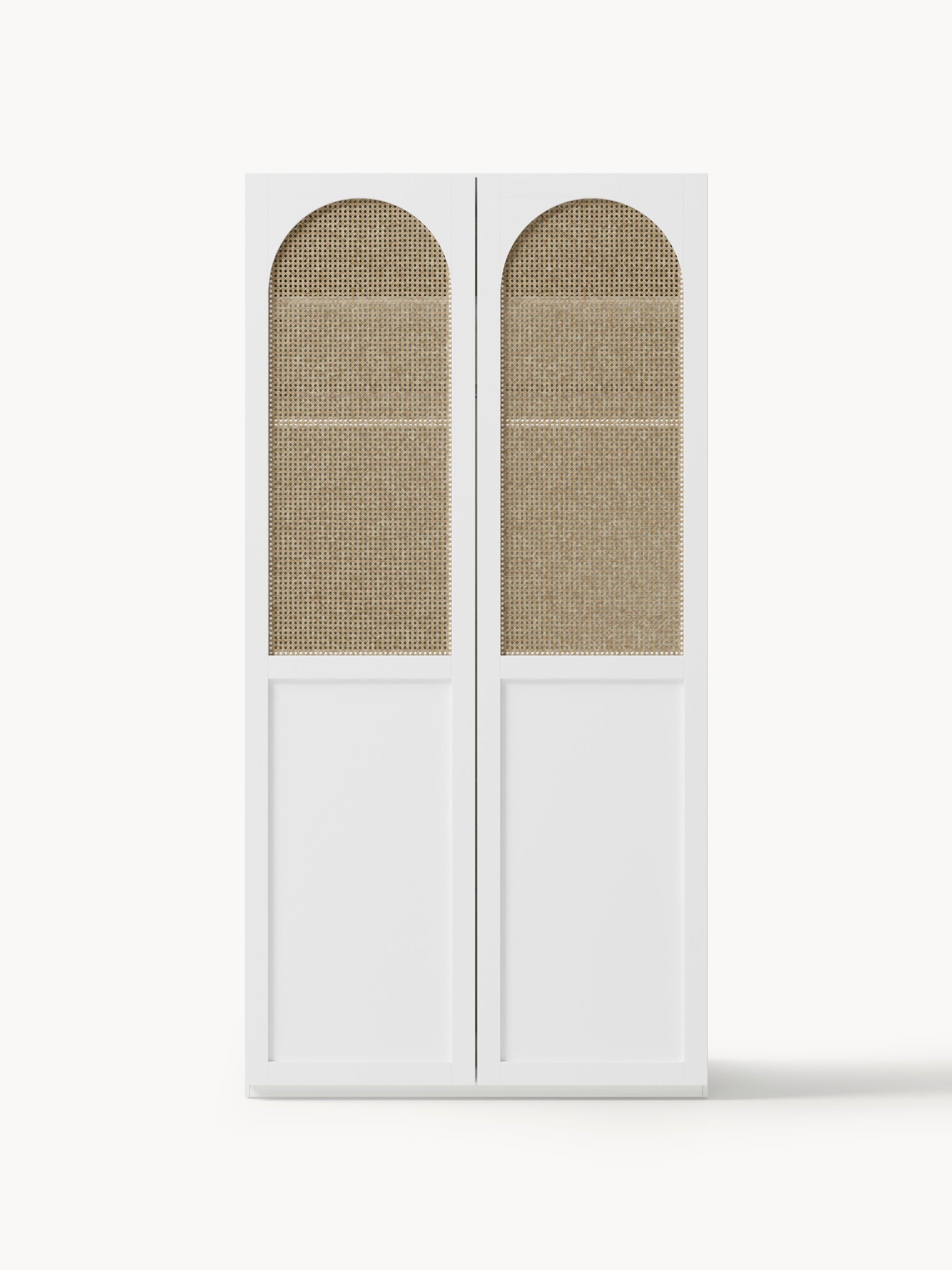 Jeanvelle Modular Hinged-Door Wardrobe, 100 cm Wide, in Various Sizes