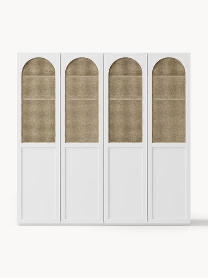 Jeanvelle Modular Hinged-Door Wardrobe, 200 cm Wide, in Various Sizes