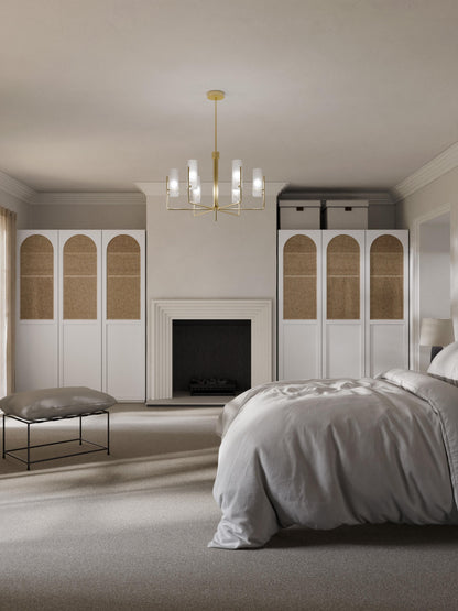 Jeanvelle Modular Hinged-Door Wardrobe, 50 cm Wide, in Various Sizes