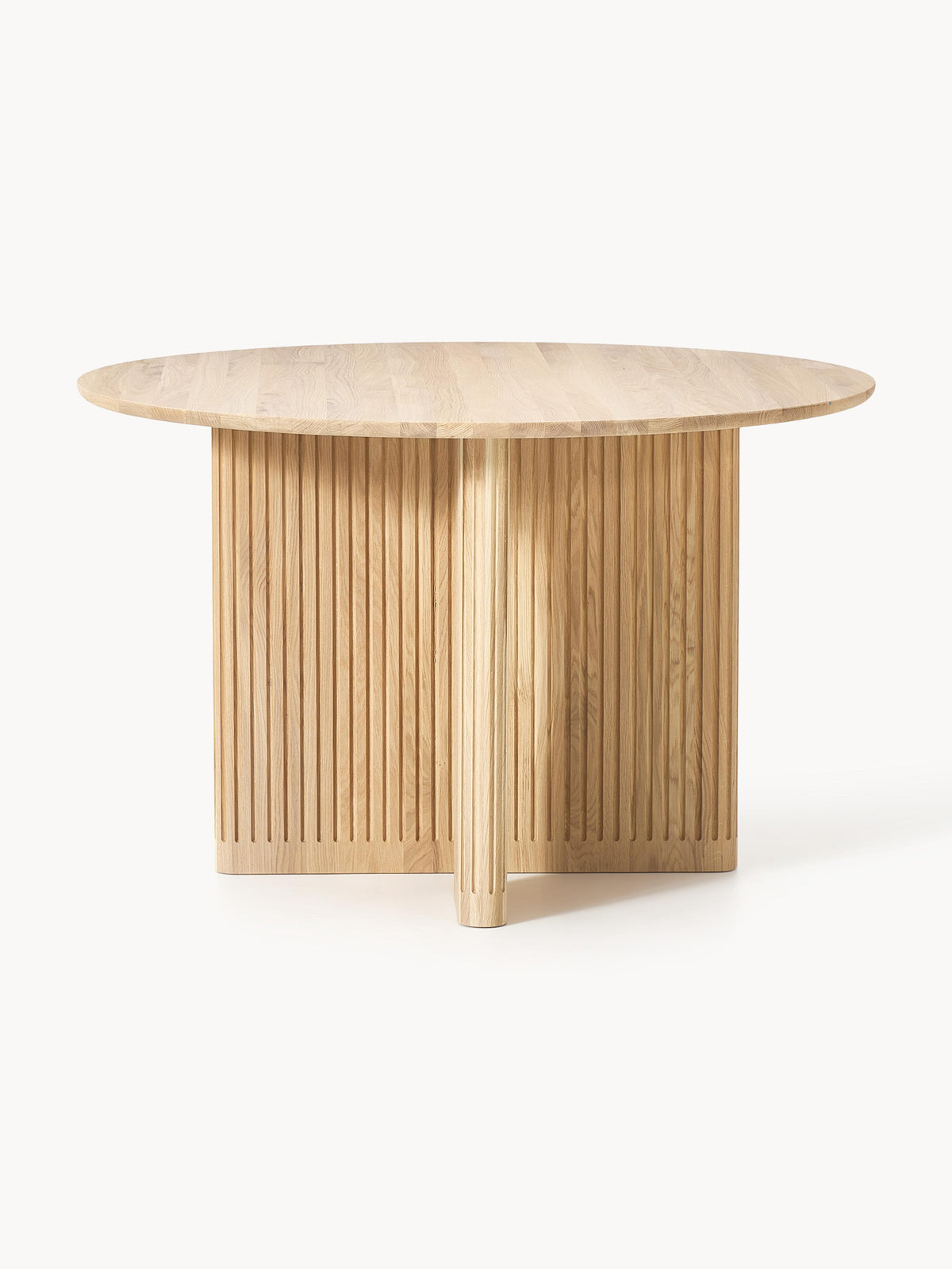 Jolvande Round Oak Dining Table, Ø 120 cm