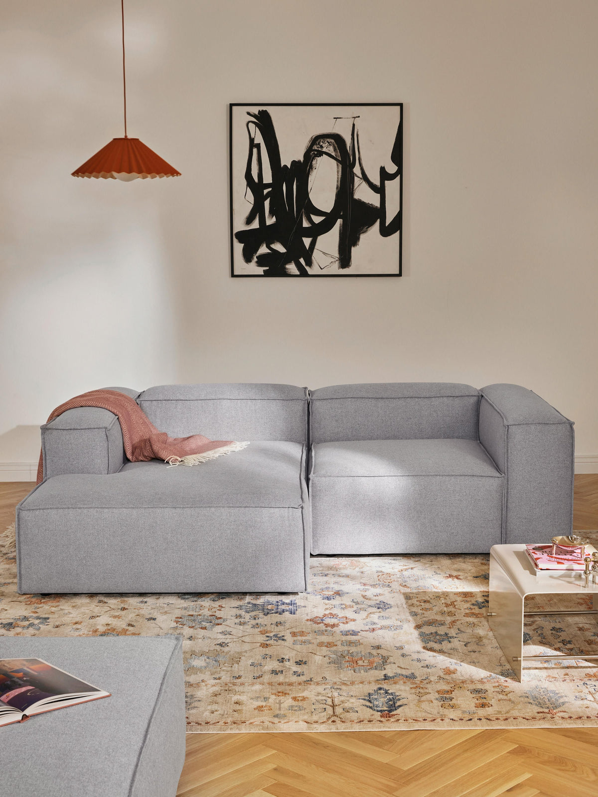 Lenskov 2-Seater Modular Corner Sofa