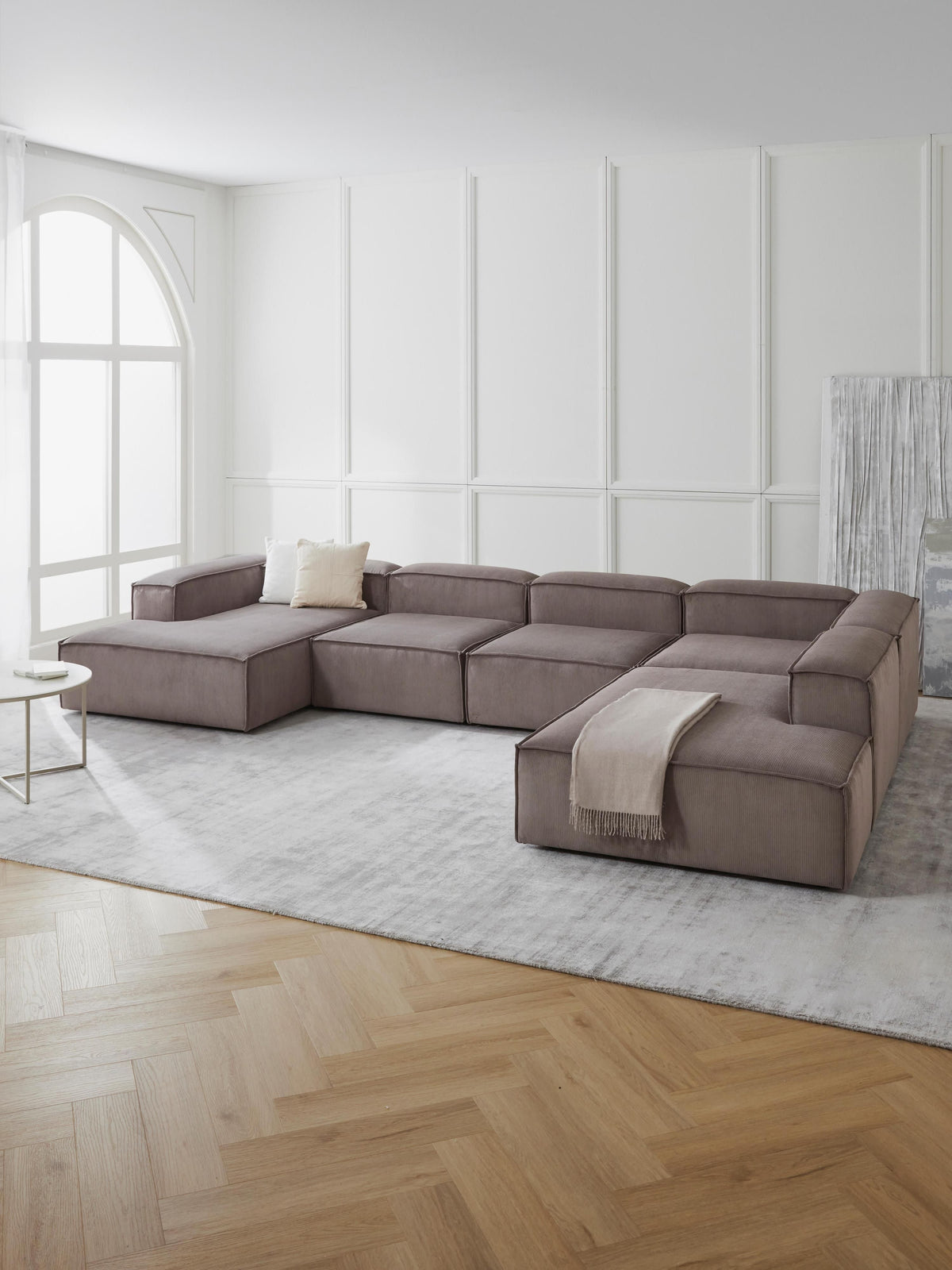 Lenskov Corduroy Modular XL Sofa