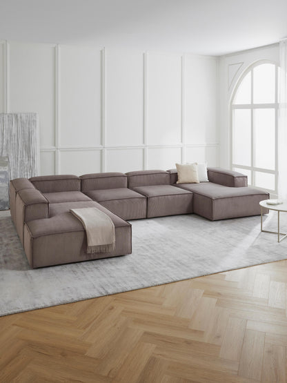 Lenskov Corduroy Ottoman Corner Module