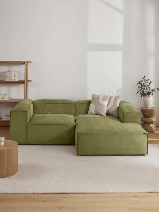 Lenskov Corduroy Ottoman Corner Module