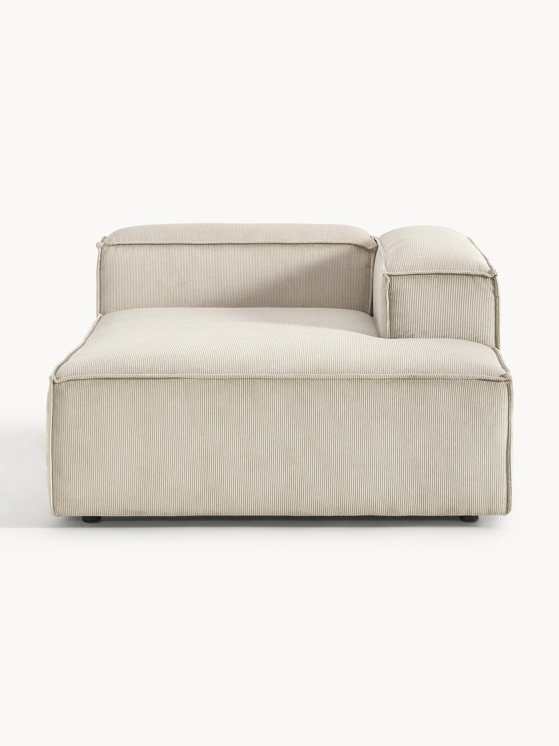 Lenskov Corduroy Ottoman Corner Module