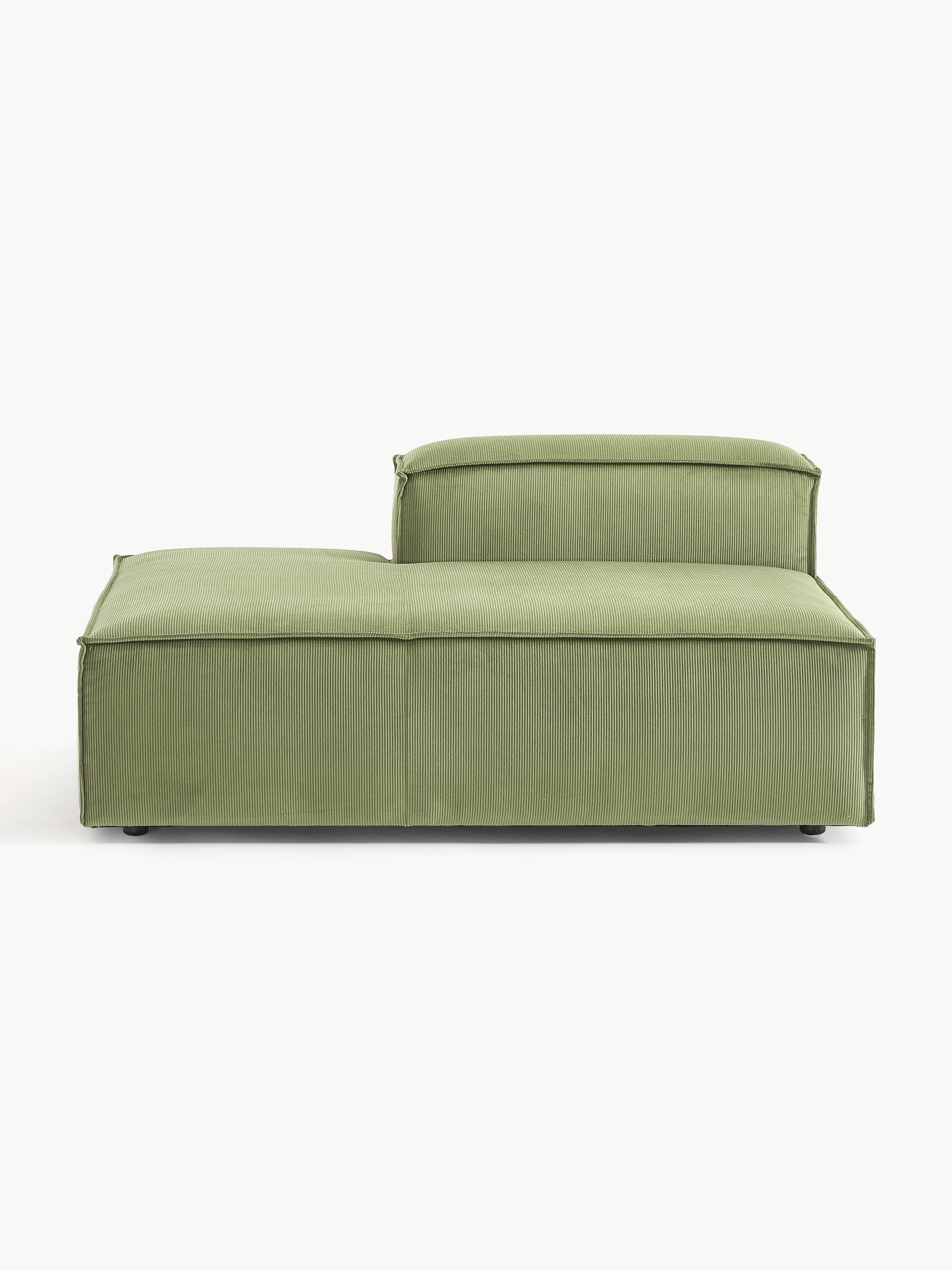 Lenskov Corduroy Ottoman Module
