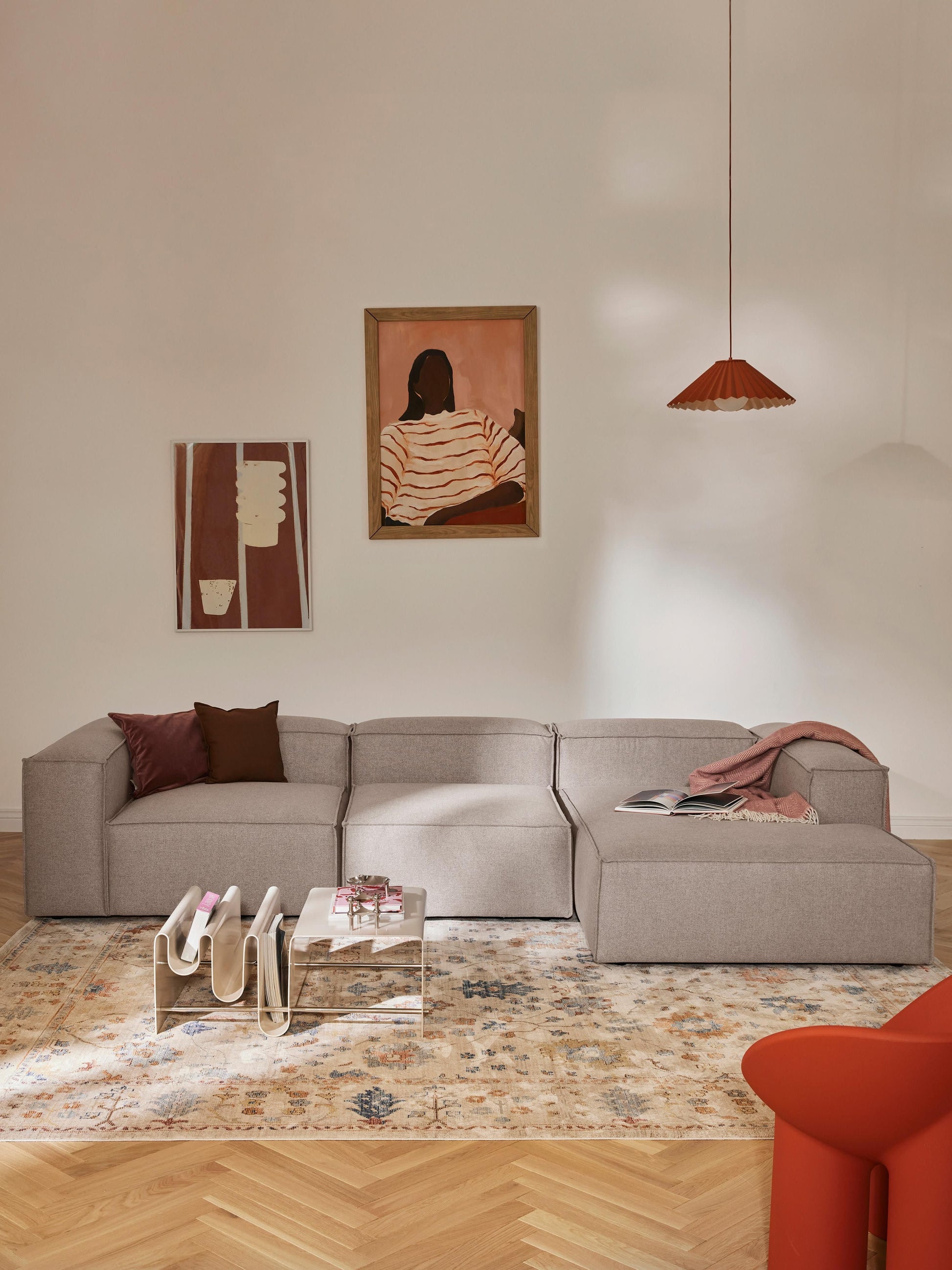 Lenskov Corner Ottoman Module
