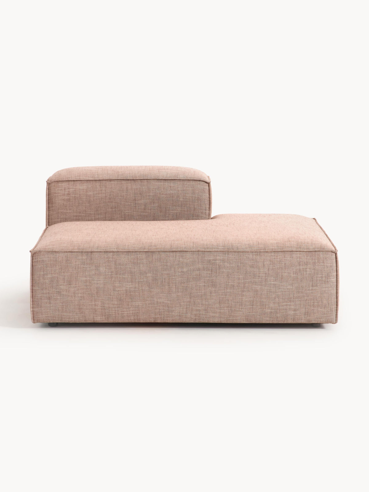 Lenskov Linen Blend Ottoman Module