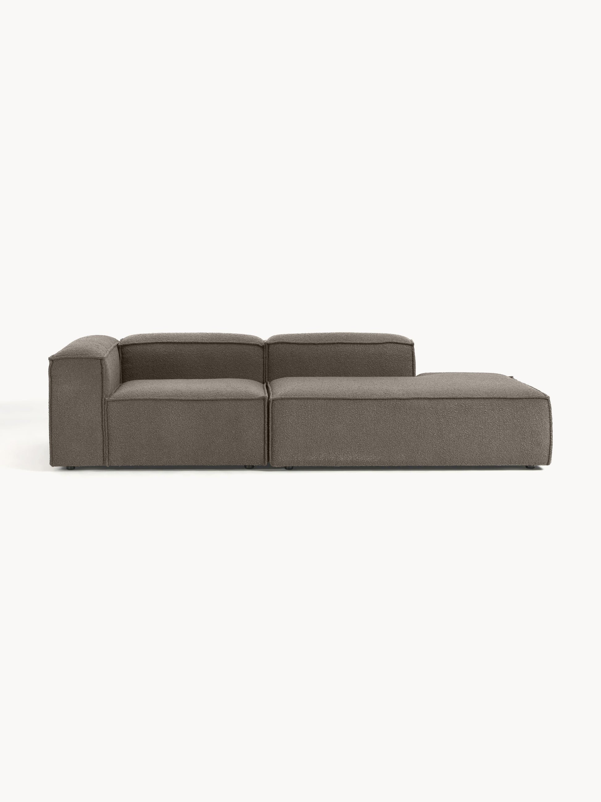 Lenskov Modular Bouclé Ottoman