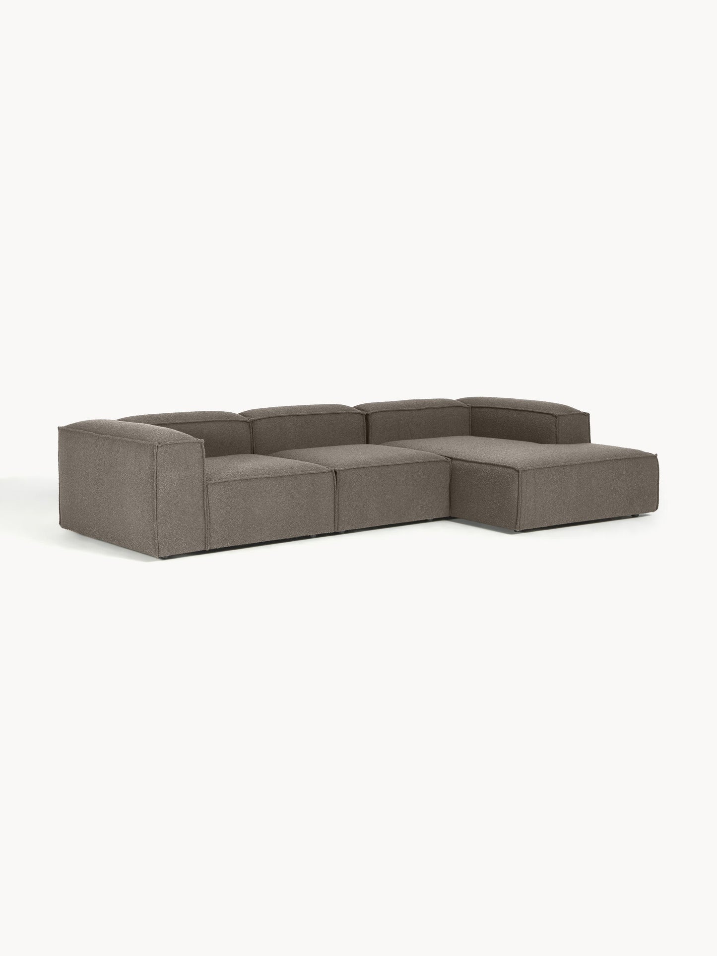 Lenskov Modular Corner Sofa in Bouclé, 4-Seater