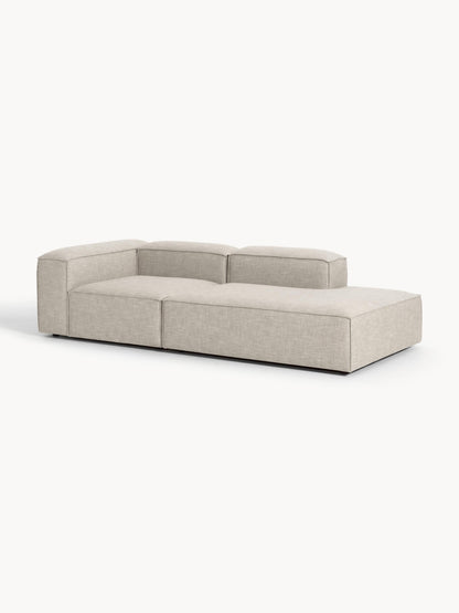 Lenskov Modular Linen Blend Ottoman