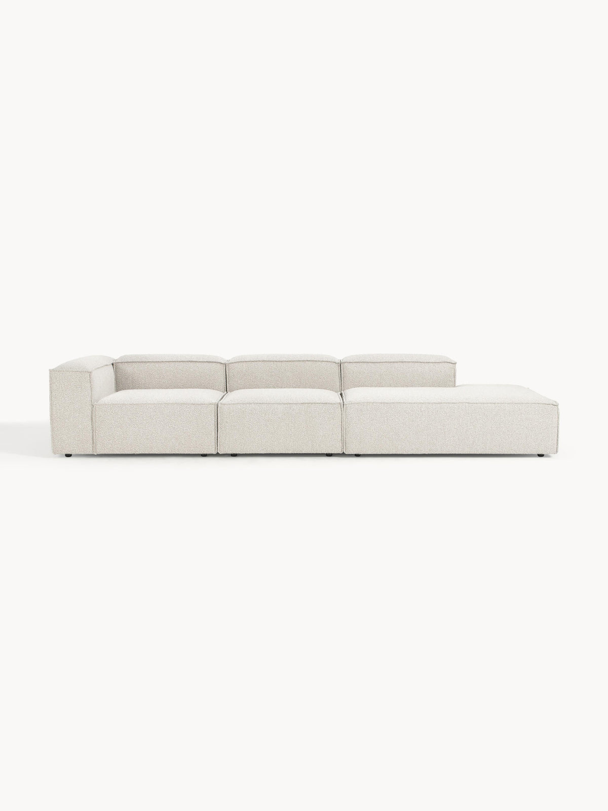 Lenskov Modular XL Bouclé Ottoman