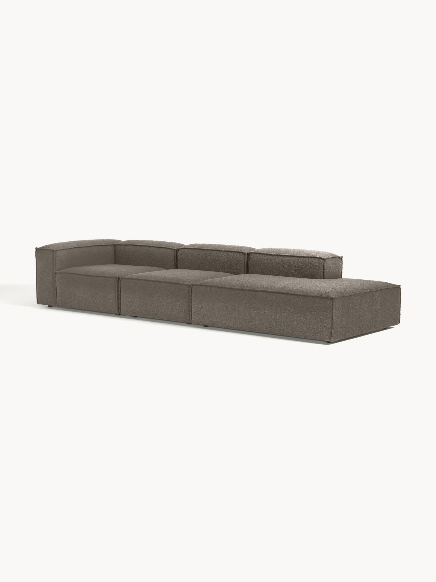 Lenskov Modular XL Bouclé Ottoman