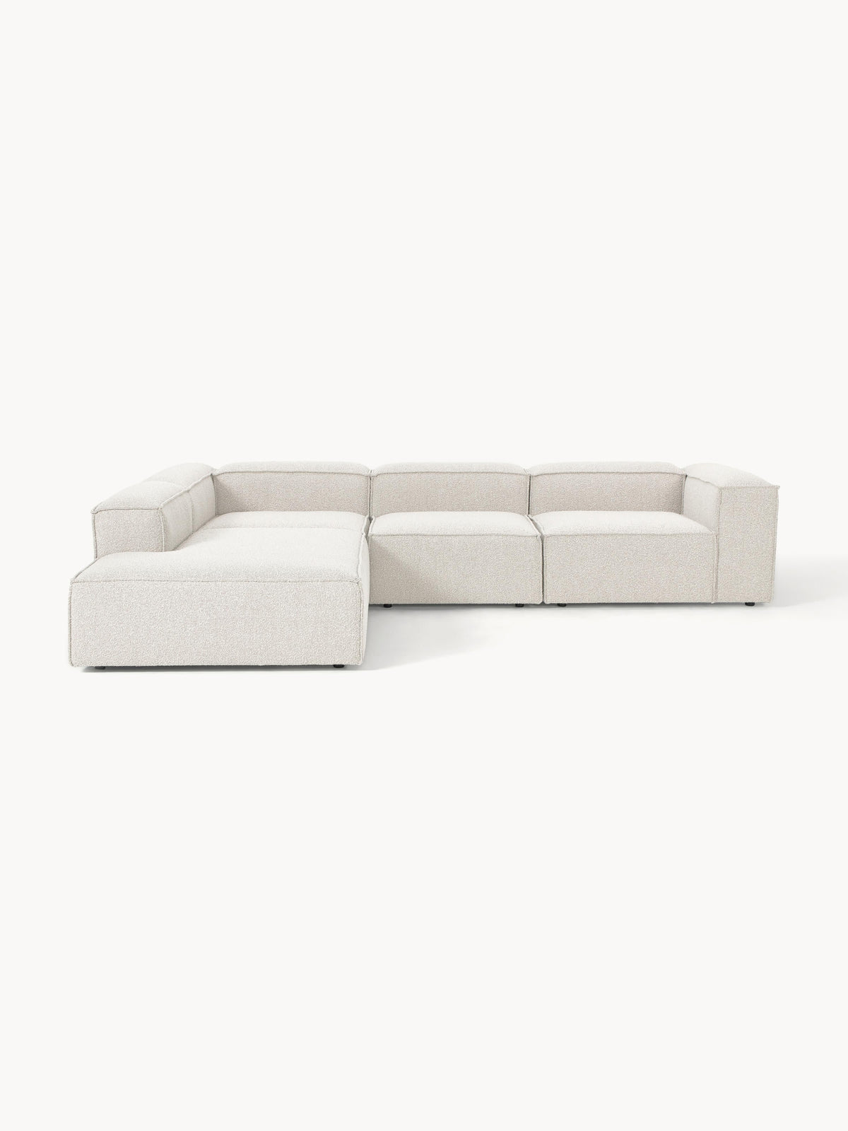 Lenskov Modular XL Corner Sofa (4-Seater) in Bouclé