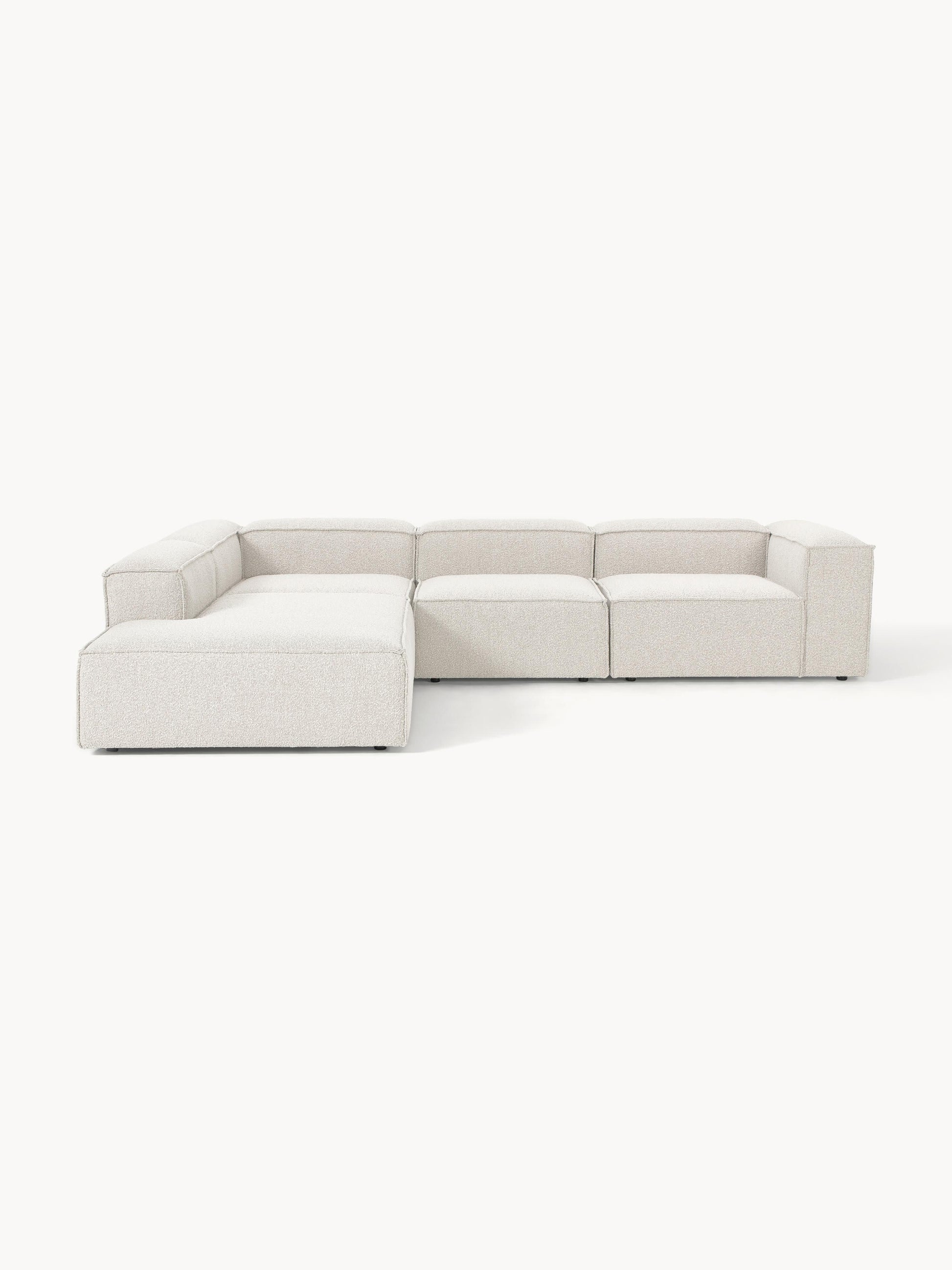 Lenskov Modular XL Corner Sofa (4-Seater) in Bouclé