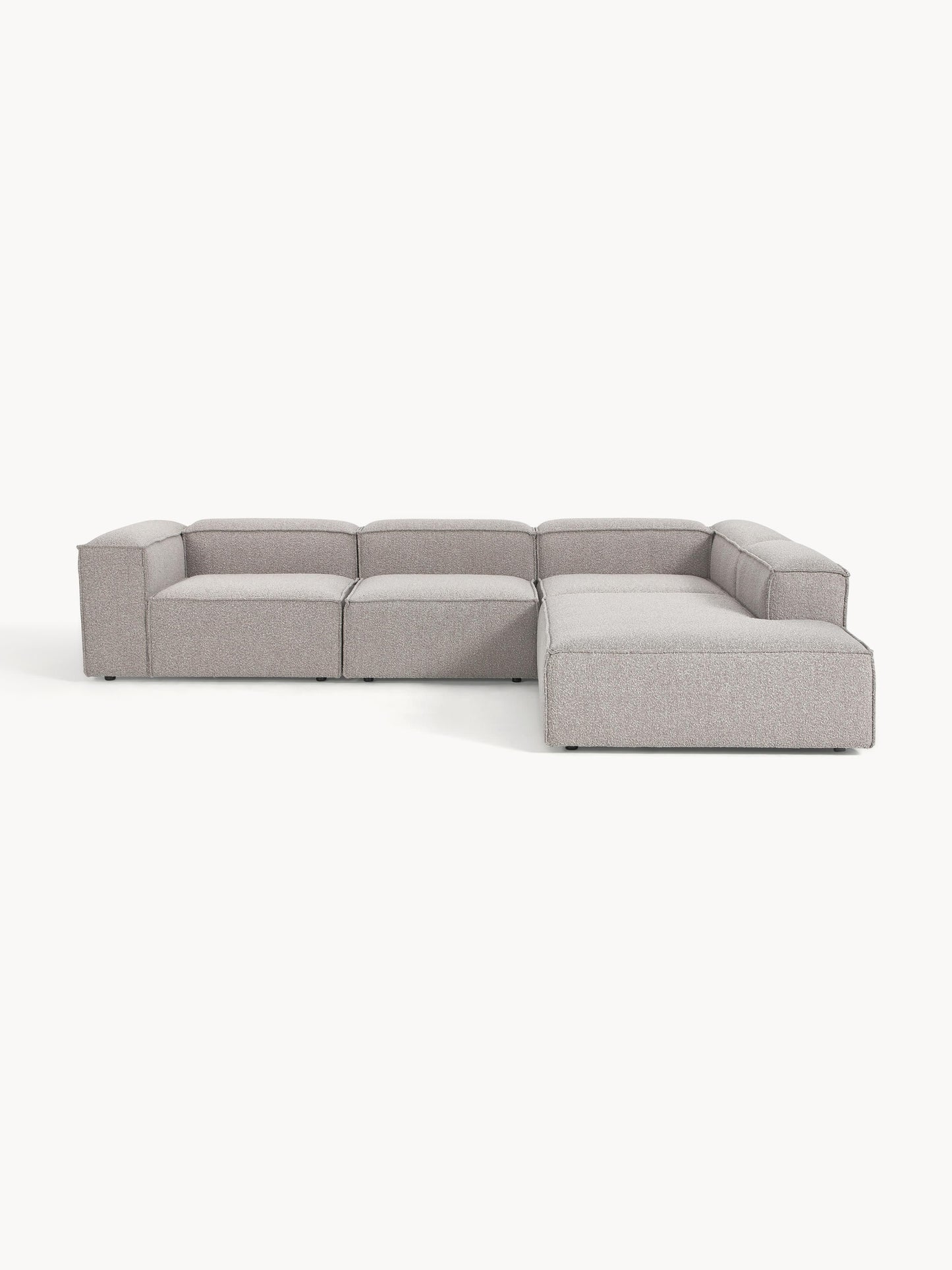 Lenskov Modular XL Corner Sofa (4-Seater) in Bouclé
