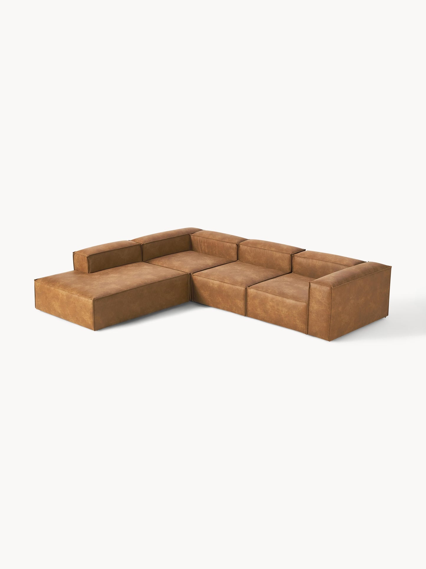 Lenskov Modular XL Corner Sofa (4-Seater) in Leather