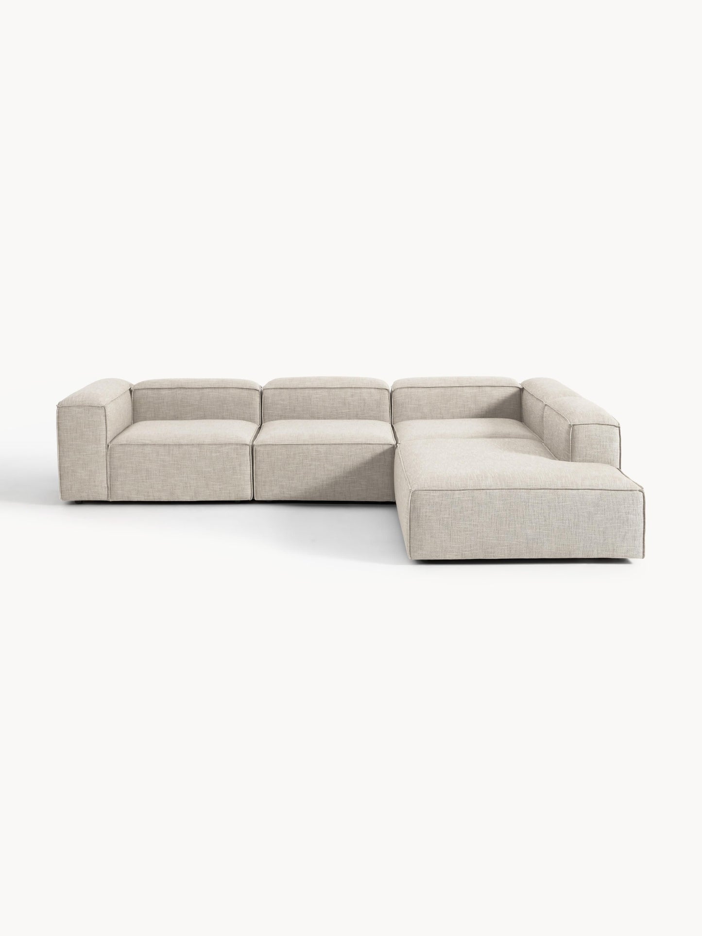 Lenskov Modular XL Corner Sofa (4-Seater) in Linen Blend