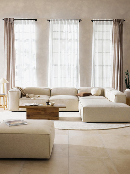 Lenskov Modular XL Corner Sofa (4-Seater) in Linen Blend