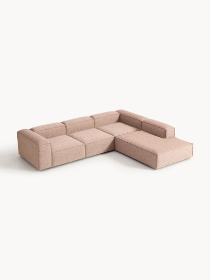 Lenskov Modular XL Corner Sofa (4-Seater) in Linen Blend