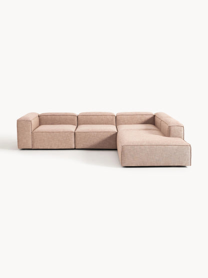 Lenskov Modular XL Corner Sofa (4-Seater) in Linen Blend