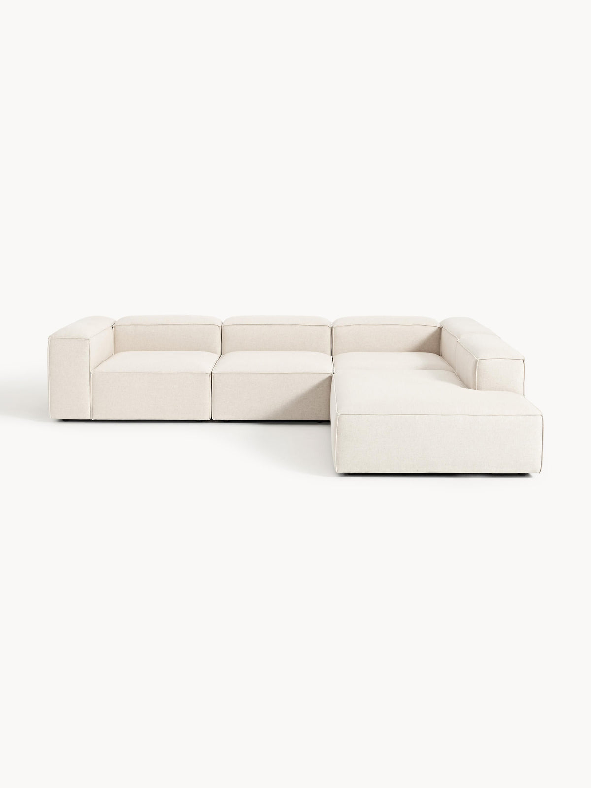 Lenskov Modular XL Corner Sofa (4-Seater) in Linen Blend