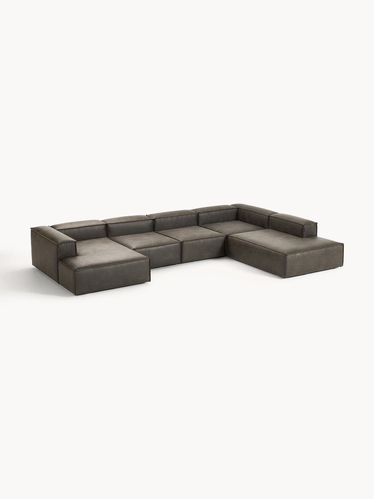 Lenskov Modular XL Leather Sofa