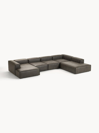 Lenskov Modular XL Leather Sofa