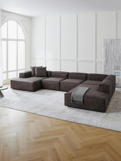 Lenskov Modular XL Leather Sofa